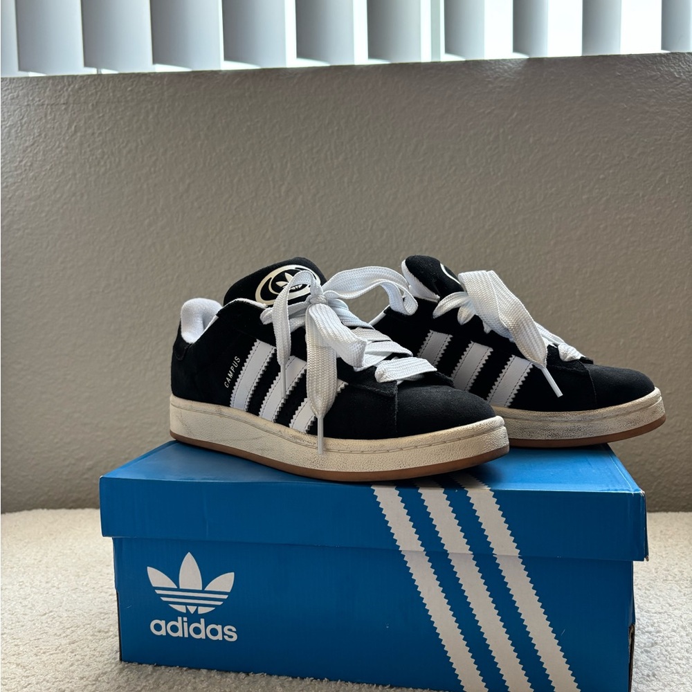 Adidas Campus 00’s Classic Black and White Sneakers